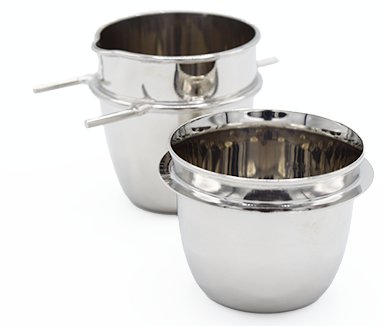 Crucuble for fusie analyse