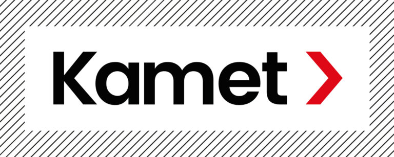 Logo Kamet Trading B.V., leverancier van thermocomponenten en thermokoppels